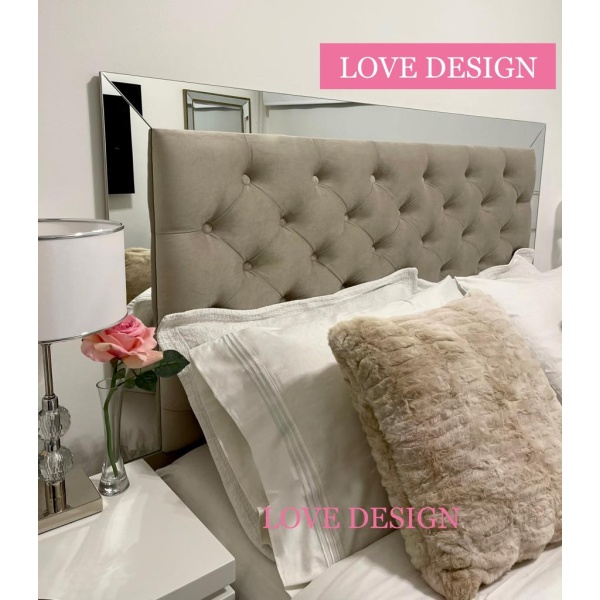 Respaldo cama Cristal 03